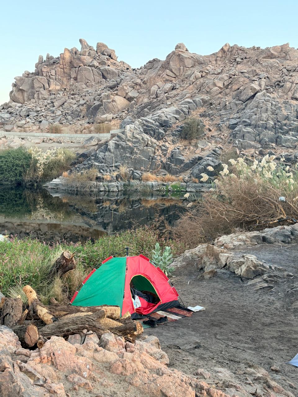 Teens enjoying a kayaking adventure by the Nile in Aswan